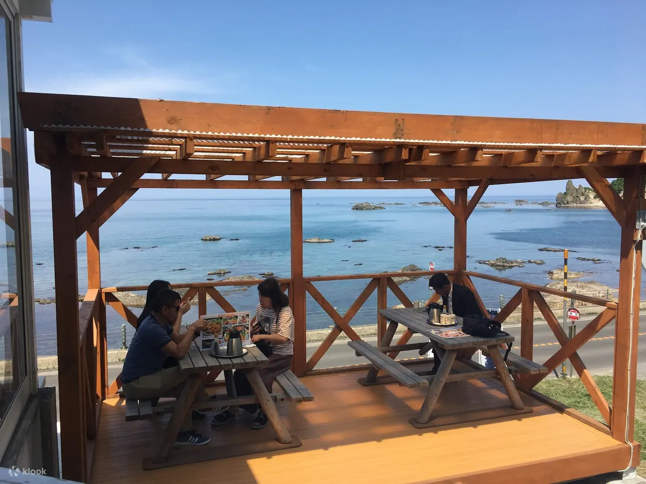 登上【神威岬】饱览积丹海域